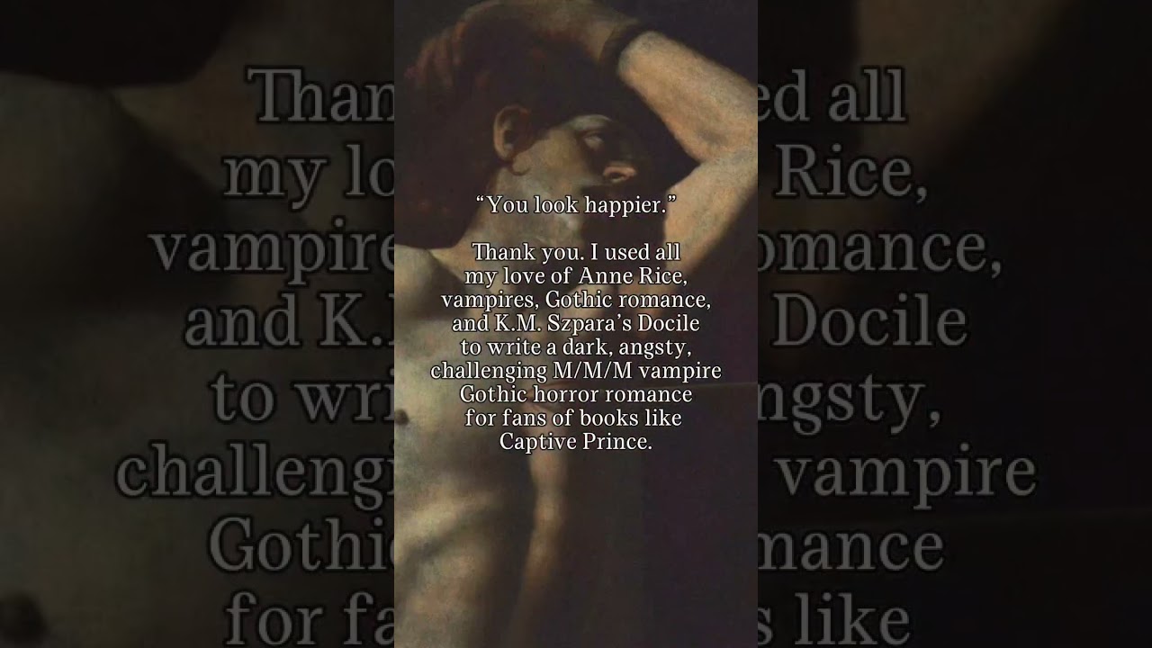 Sacrament, Morgan Dante #vampireromance #booktube #booktok #angstyromance #gothicromance #gothicbook