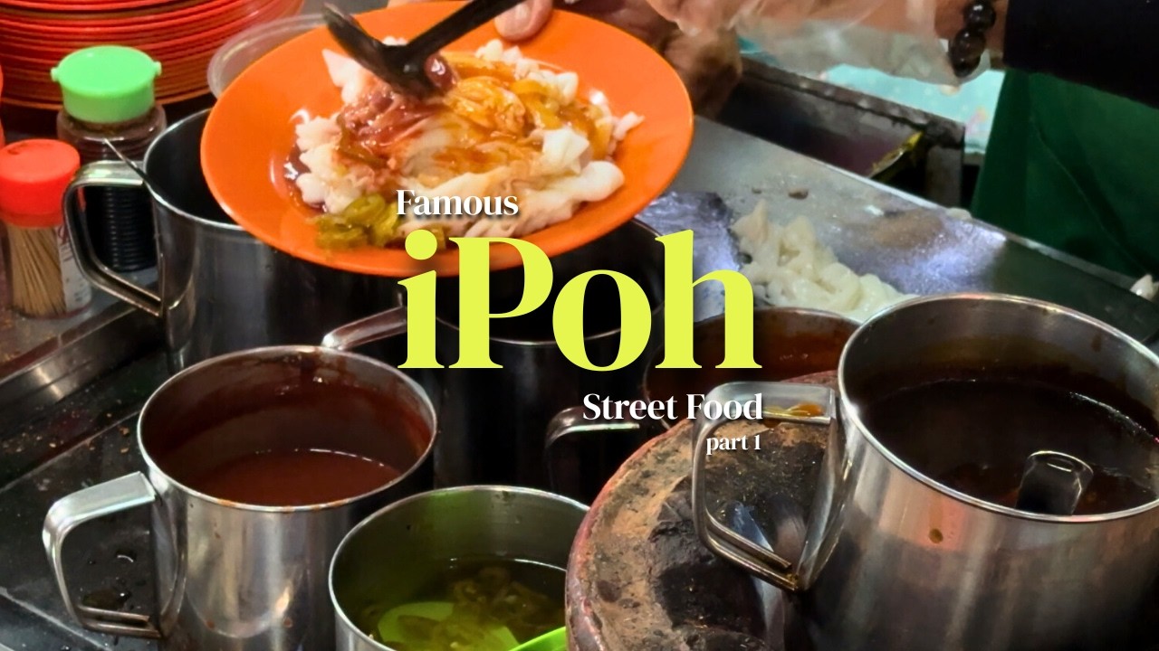 Why Ipoh Has the BEST Food in Malaysia 🇲🇾 | Famous Ipoh Street Food Tour