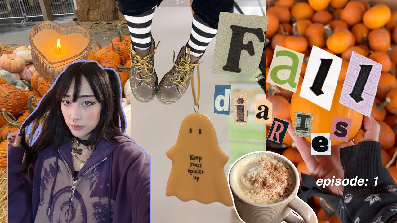 how i romanticize fall while feeling mentally unwell (a vlog)