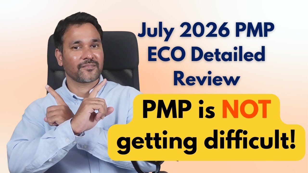 New PMP Exam Content Outline (ECO) July 2026 &ndash; Full Breakdown & What&rsquo;s Changing