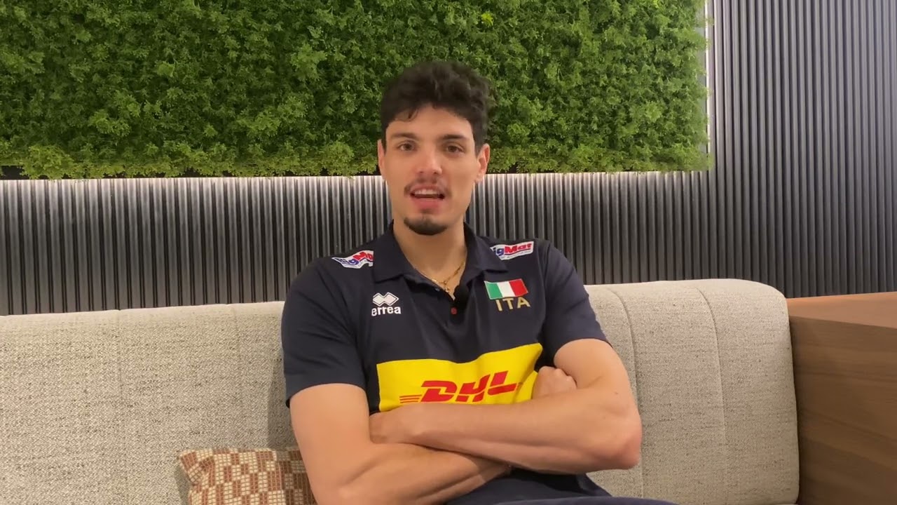VNL Maschile - Mattia Bottolo alla vigilia di Italia-Argentina