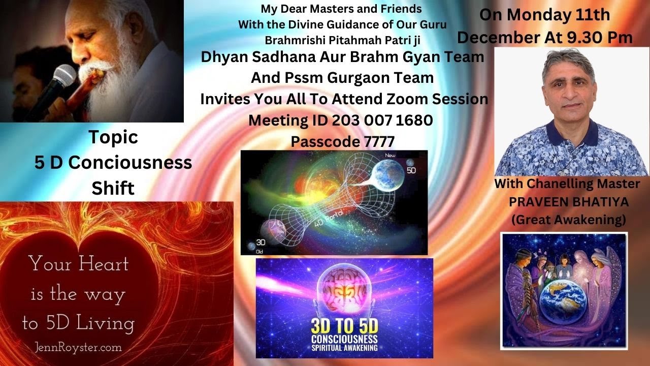 Topic on 5 D Conciousness Shift ! Challening Master Praveen Bhatiya@great.awakening   #5thdimension