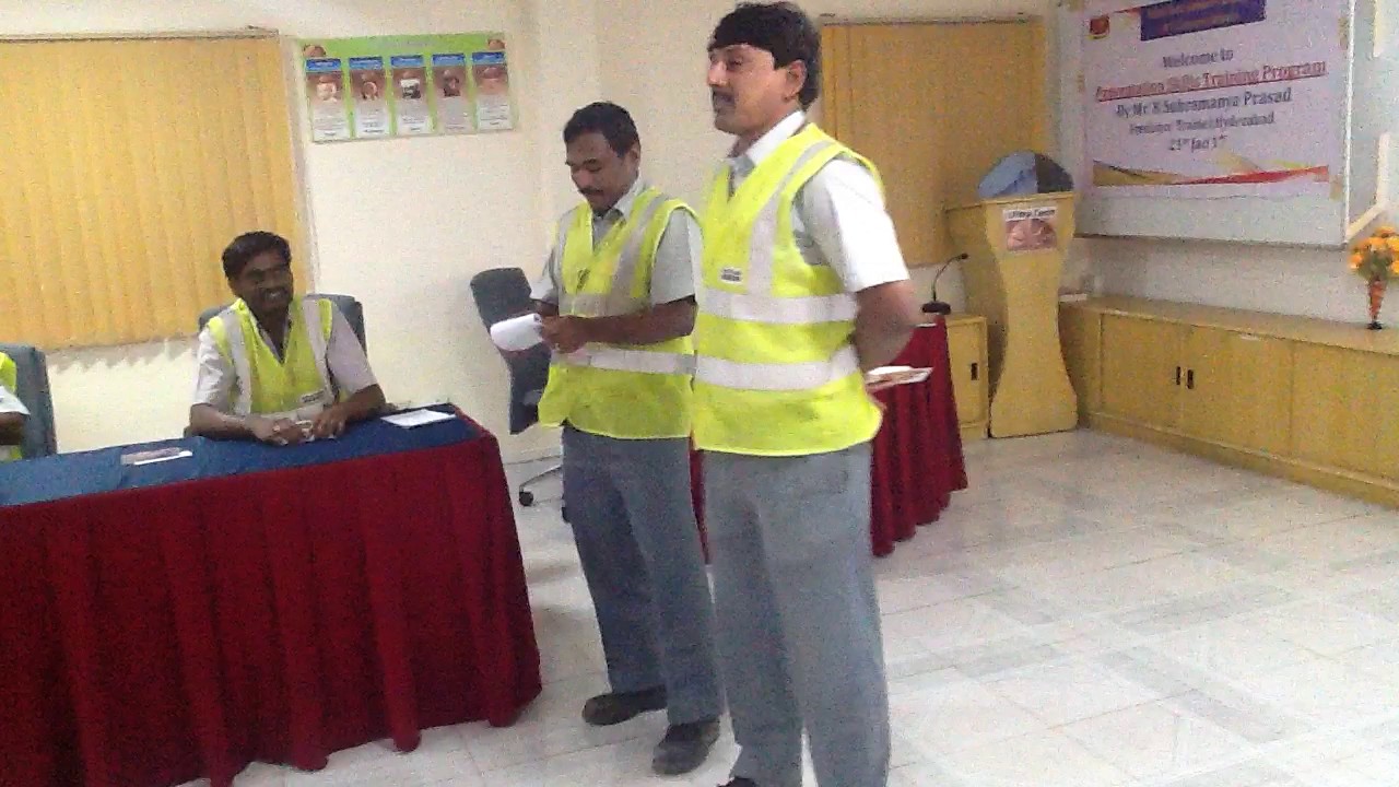 Practice of Presentation Skills