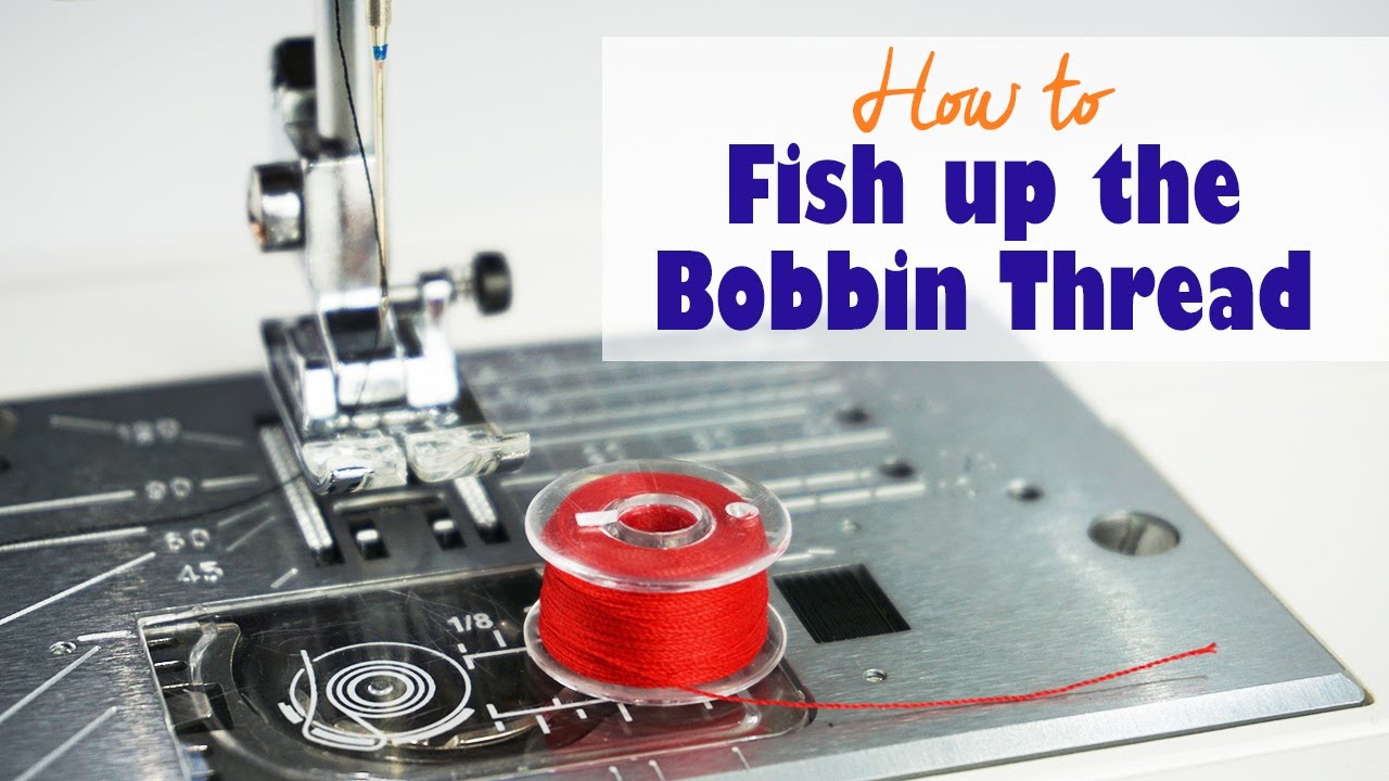 How to pick up the bobbin thread on a sewing machine