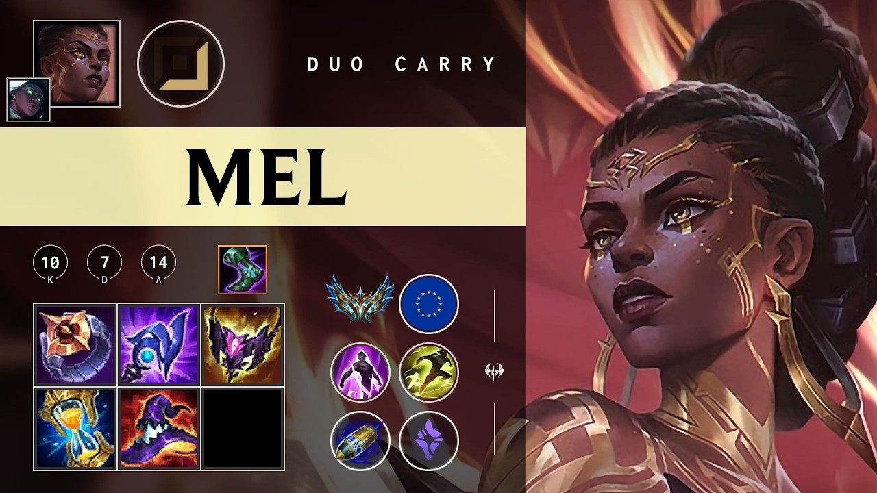 Mel Carry vs Vayne - EUW Challenger Patch 26.04