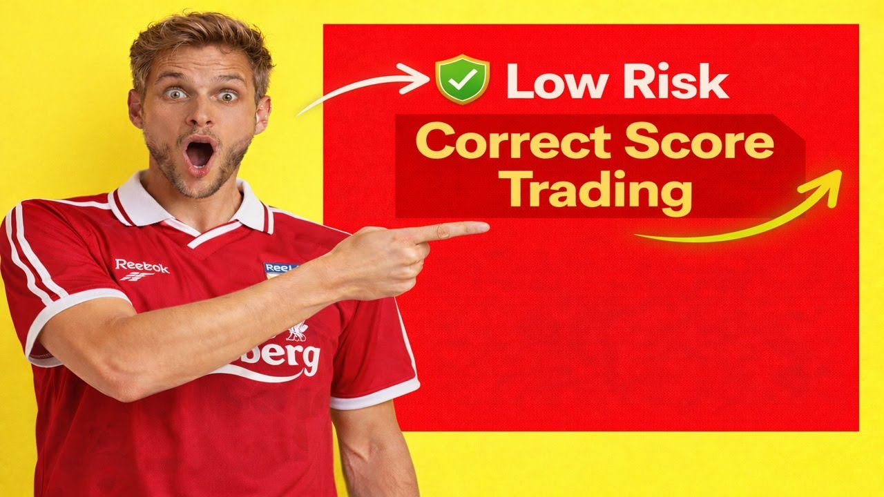 Best LOW RISK Correct Score Trading Approach Explained
