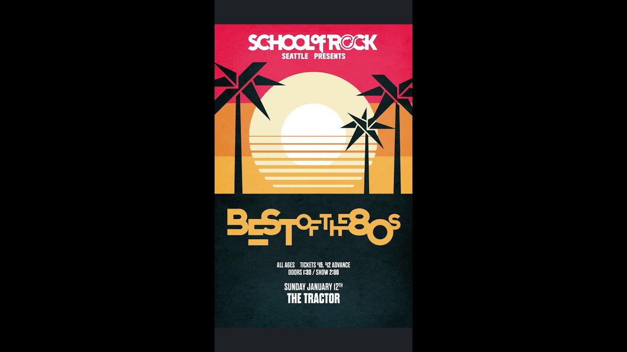 Alex Doner - SoR Seattle - Best of the 80s - 01/12/2020