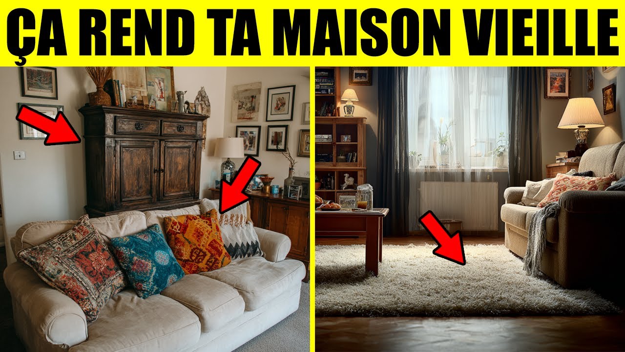 20 CHOSES qui rendent TA MAISON LAIDE et VIEILLE (arrête d’utiliser ça !)