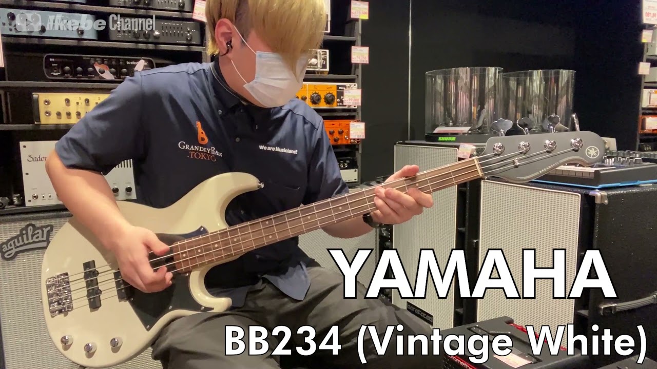 【Ikebe B-Sound Check】YAMAHA BB234 (Vintage White)【試奏動画】