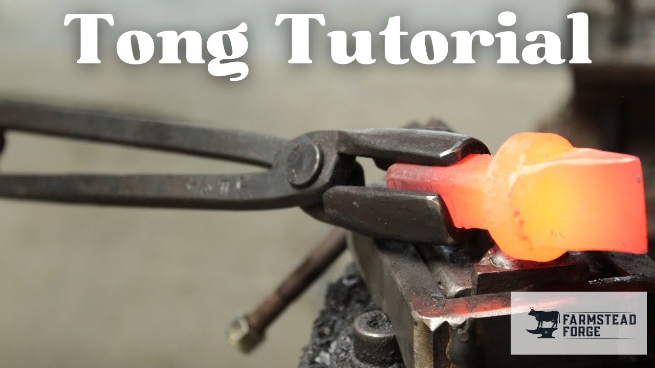 Learn How To Make V Bit Tongs For Blacksmithing