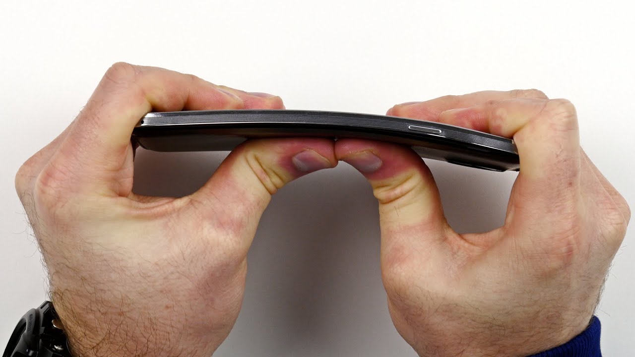 Тест на изгиб Galaxy Note 3 (продолжение iPhone 6 Plus)