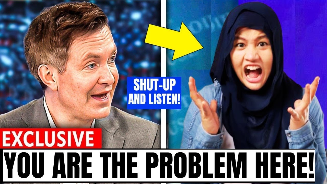 ''You Are The Problem In Britain! If You Don't Like It Here Go'' Douglas Murray Educates Muslim Lady
