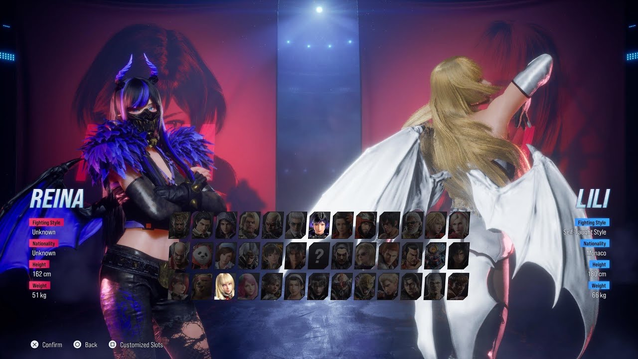 Tekken 8 Reina vs Lili