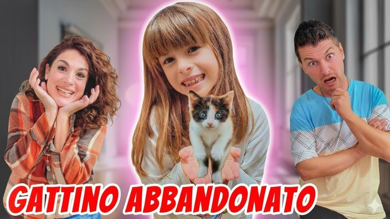 ABBIAMO ADOTTATO UN CUCCIOLO DI GATTO ABBANDONATO! SORPRESA AD AURORA!