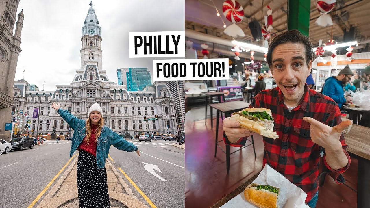Our PERFECT Day in Philadelphia! Cheesesteak SHOWDOWN, Delicious Local Food Tour & More! 🤤