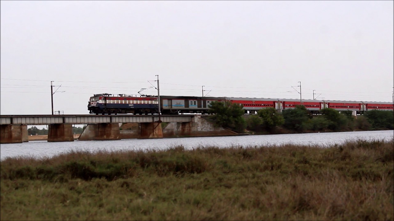 Last Run of LHB Train With The Weirdest Coach Composition | Indian Railways | Full HD