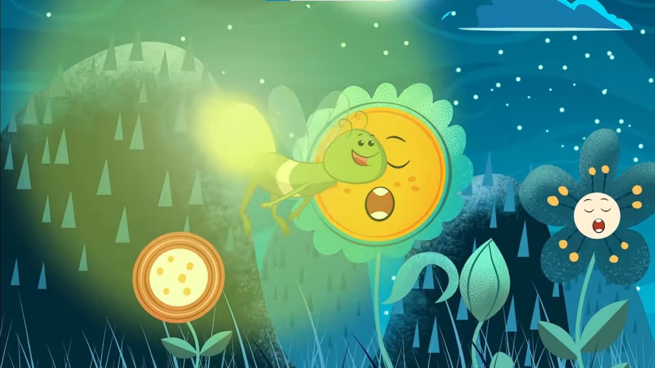 🌸Die Bl&uuml;melein sie schlafen🌙  Wiegenlied Kinderwelt TV