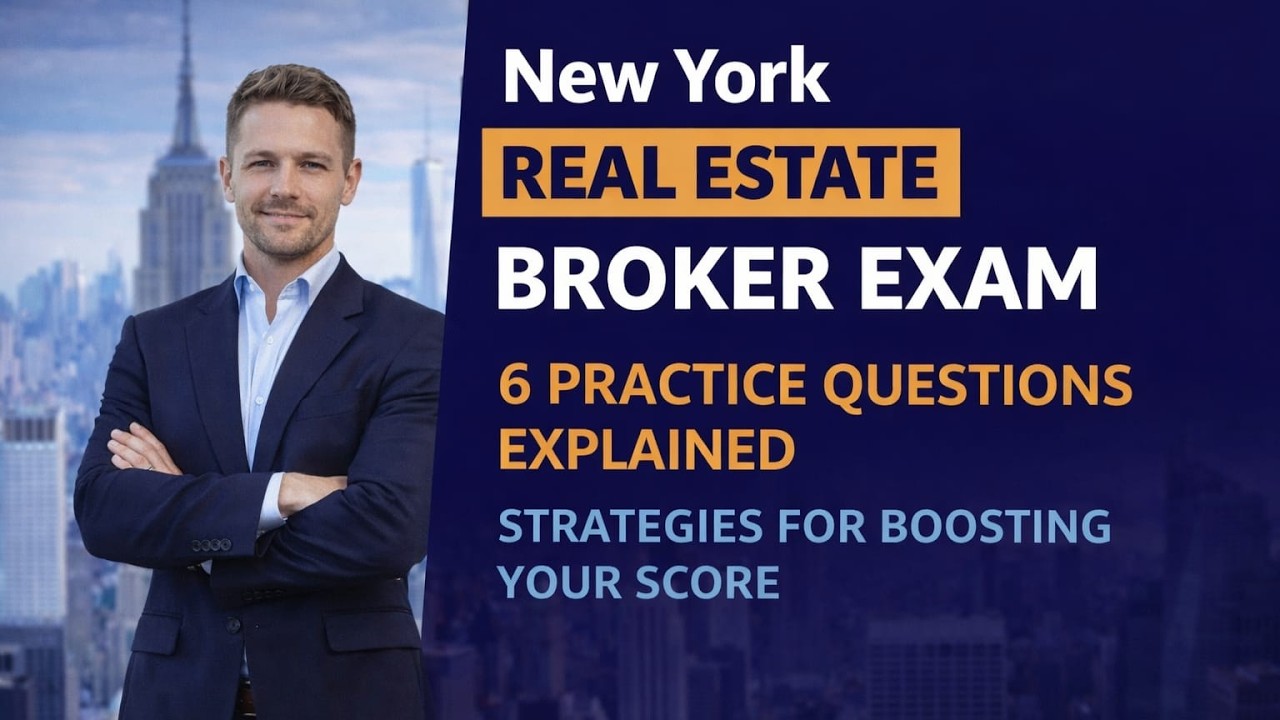 New York State Real Estate Broker  Practice Questions With Detailed Rationales (2026 study Guide)