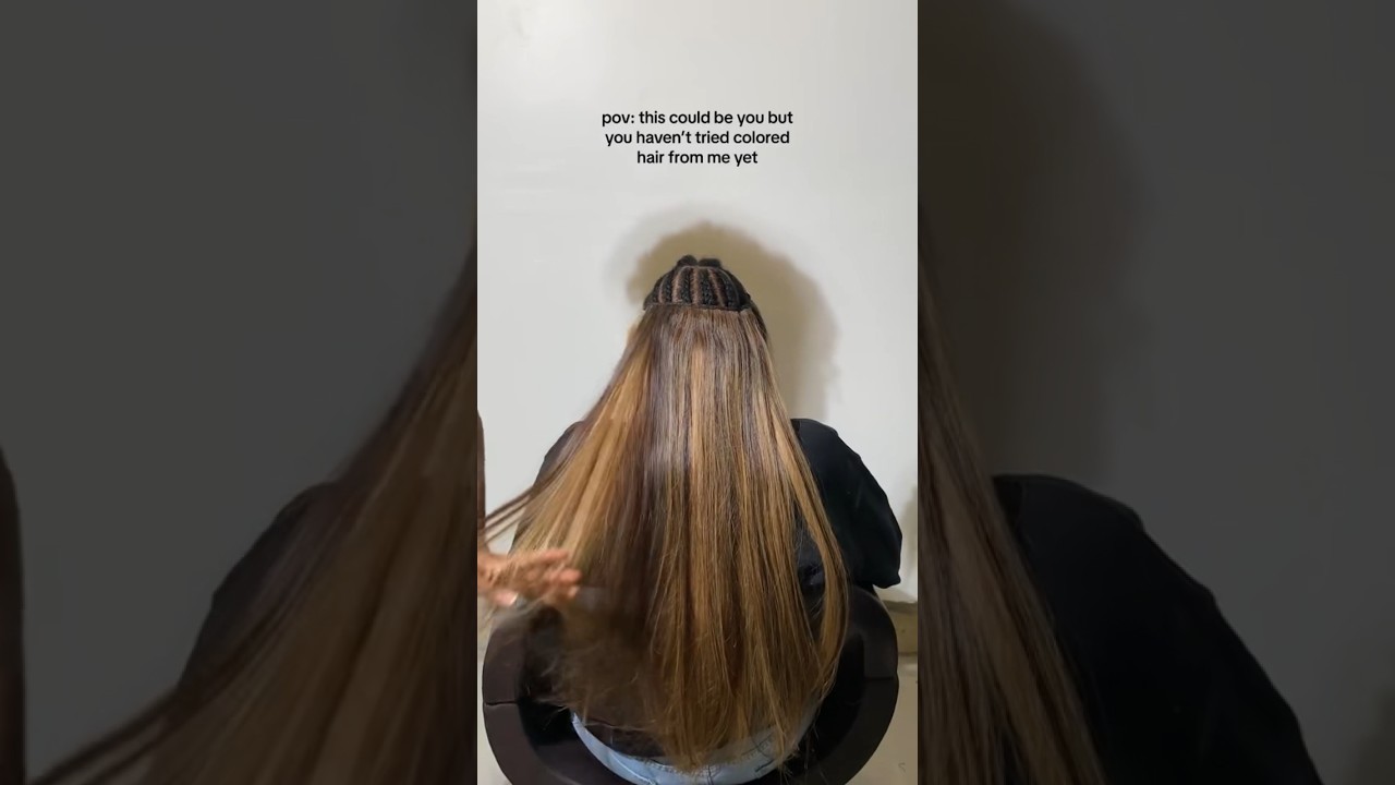 This Brown Coloured Clip Ins Install On Her Natural Hair Is Now This Model’s Favourite Colour 🤎🥰