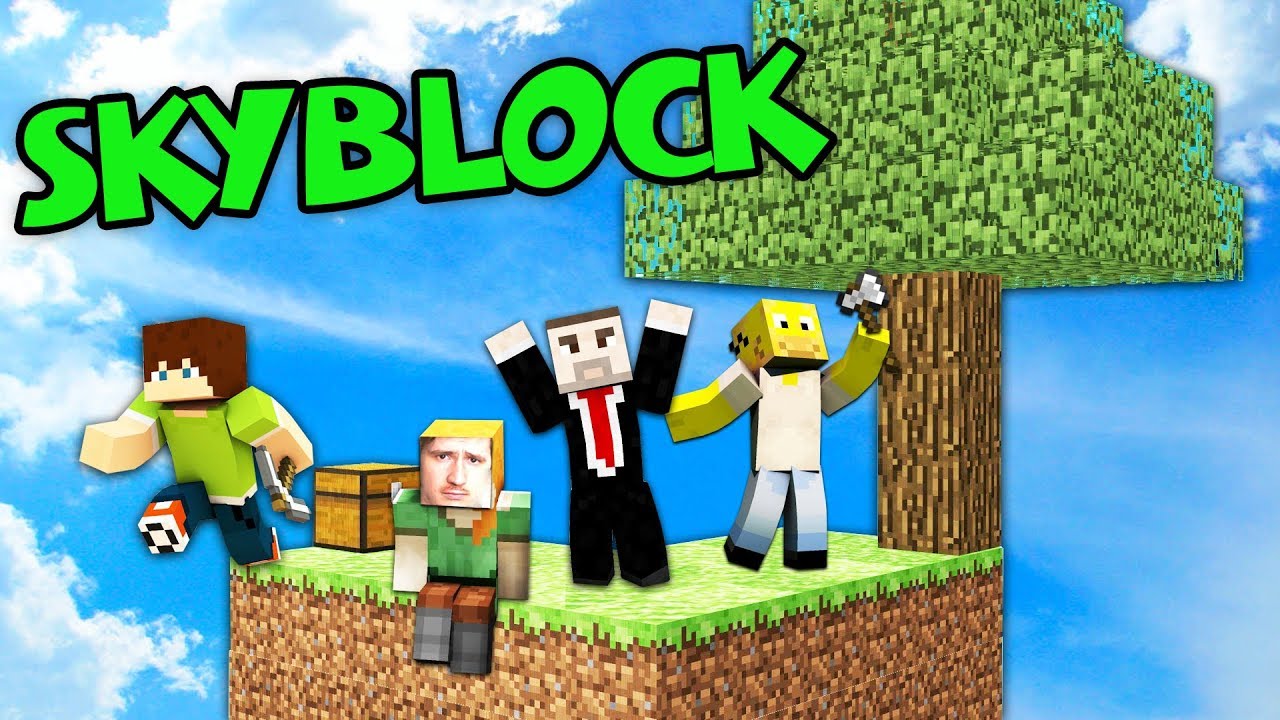 LEGENDÁRNÍ SÉRIE je zpět! | SkyBlock #1 w/ MenT, Bax, Wedry