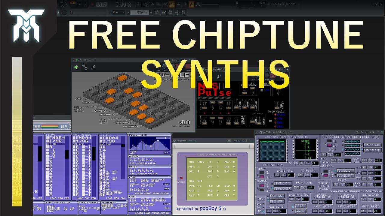 Лучшие бесплатные Chiptune VST + примеры!