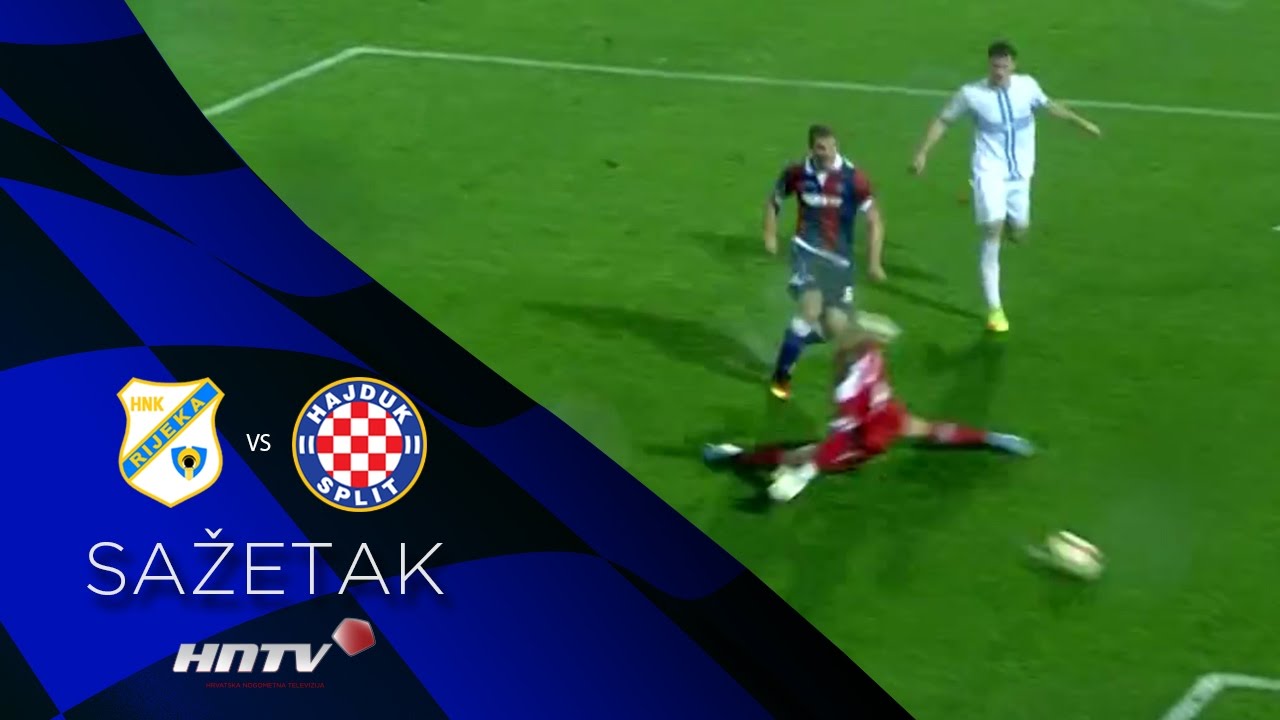 HNTV sažetak: RIJEKA vs HAJDUK 2:1 (15.kolo, MAXtv Prva liga 16/17)