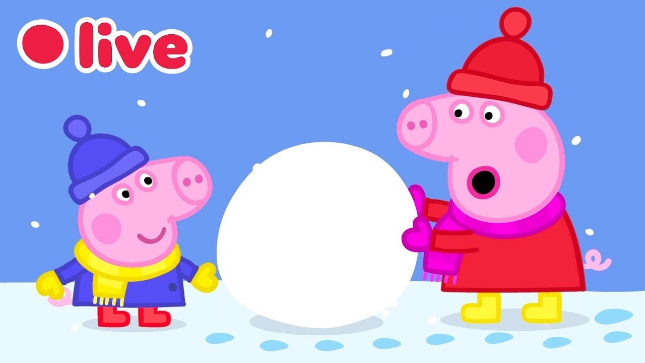 🔴 LIVE Peppa Pig Christmas Episodes! 🎄 Peppa Pig Full Episodes ☃️ Peppa Pig at Christmas