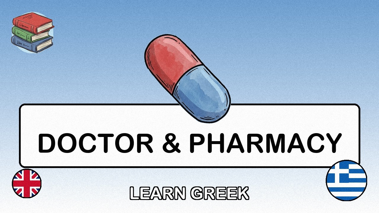 🇬🇧&rarr;🇬🇷 Learn Greek - Pharmacy & Doctor Visits
