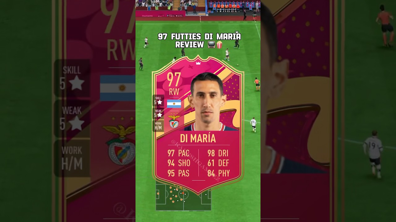 97 FUTTIES DI MARIA REVIEW 📺🍿🇦🇷                #shorts