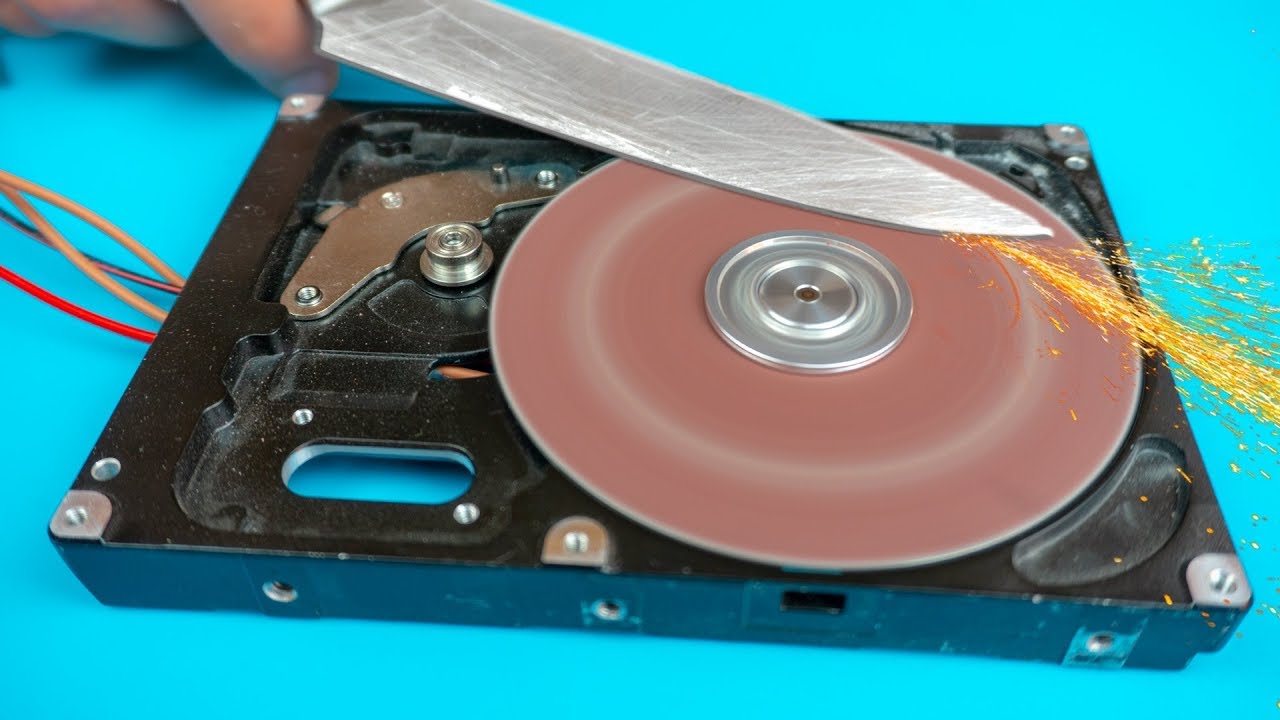 IMPRESIONANTE COSA ÚTIL PARA HACER DESDE UN VIEJO DISCO DURO