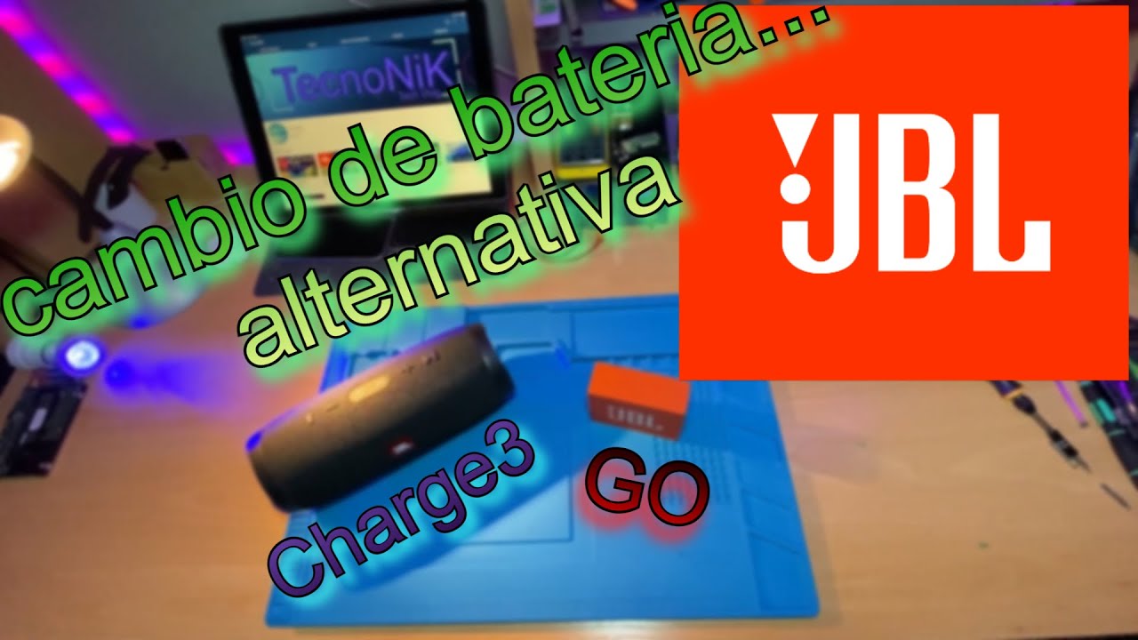 JBL GO y CHARGE 3  Adaptación de baterías