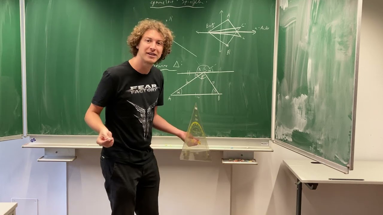 Beweis Winkelsumme des Dreiecks