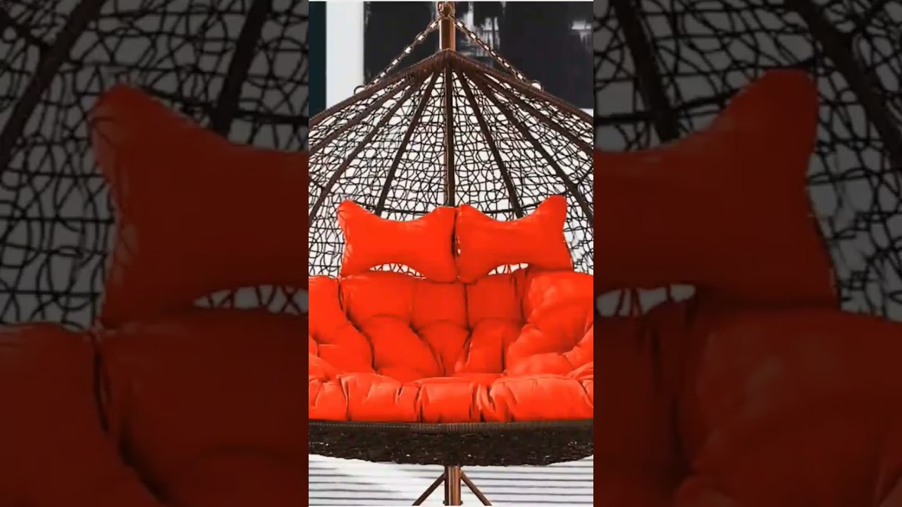 🔥 Comfortable Double Egg Chair Cushion &ndash; Big Size & Cozy Vibes!