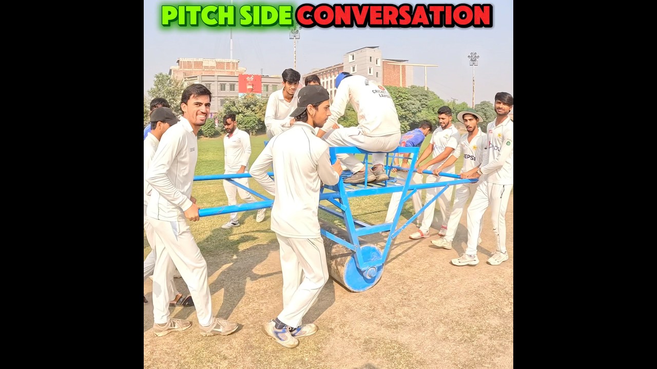 Conversation On A Wet Pitch 🔥