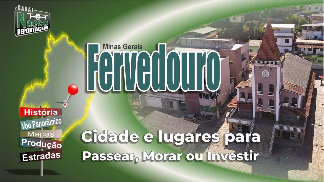 Fervedouro, MG – Cidade para passear, morar e investir.