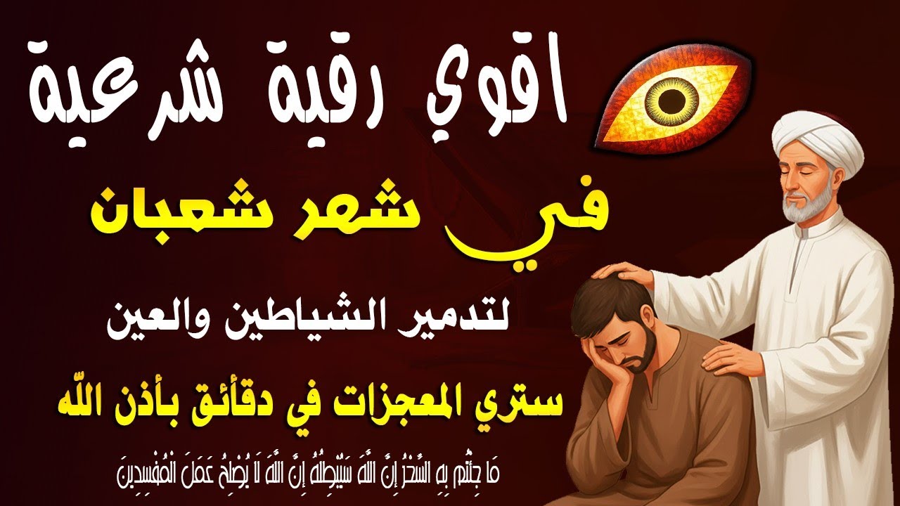 أقوي رقية في شهر شعبان لمنع تجديد الأسحار و رد السحر على الساحر و استخراج المس و العوارض و الأوجاع