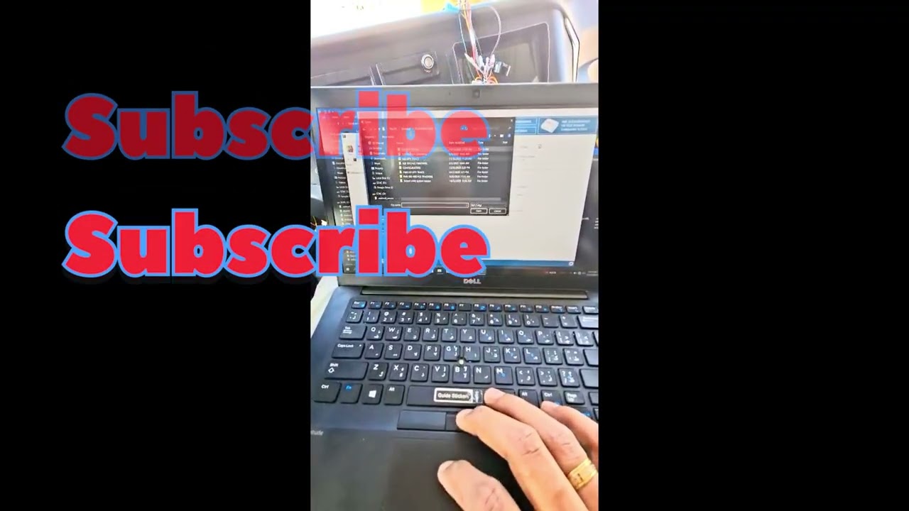 Toyota veloz inside gps installation 