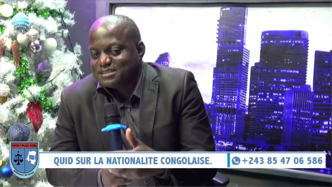 Interview de Maître Victor Ebenya Molongi sur la notion de nationalité congolaise
