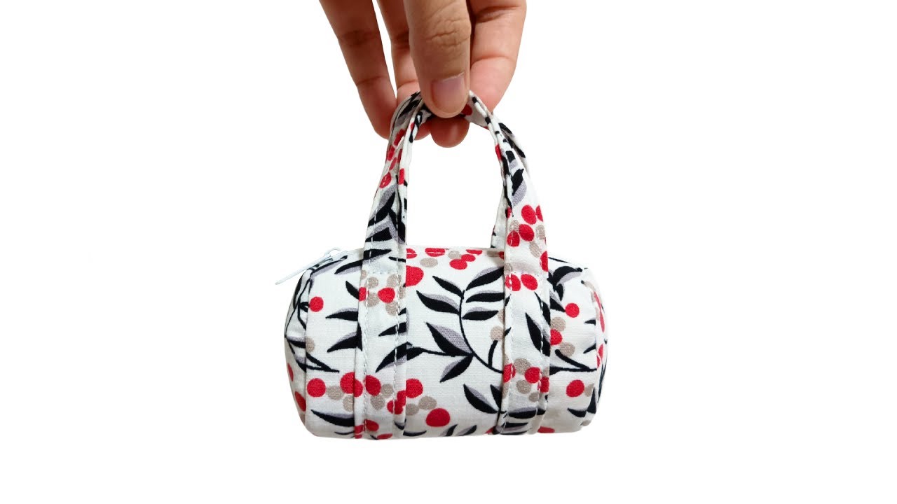 How to Make a Mini Duffle Bag | DIY