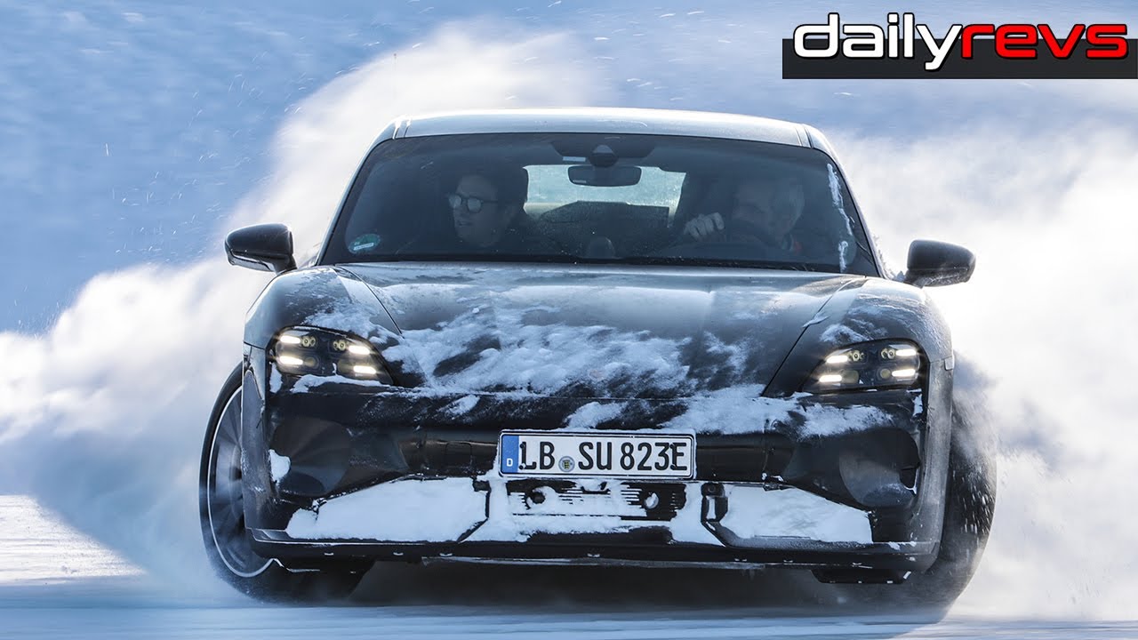 Porsche Taycan Supercar Endurance Test Under Extreme Whether Conditions !