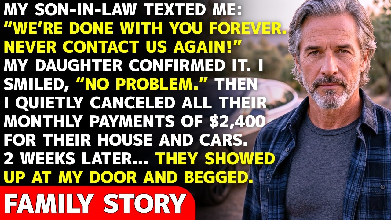 My SIL Wrote In A Message: “We Are Done With You Forever!” So I Canceled Their Payments!
