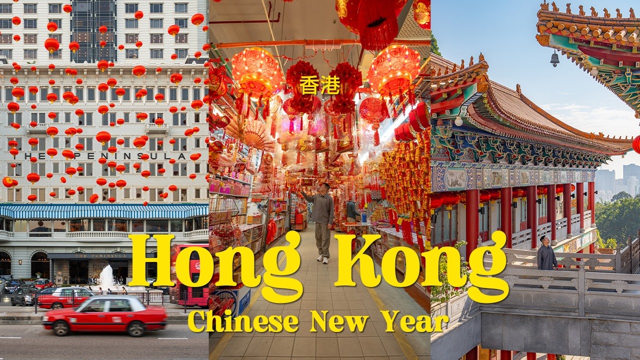 Living in Hong Kong Vlog 🇭🇰 香港 (chinese new year, local food hunt, hidden photo spots)