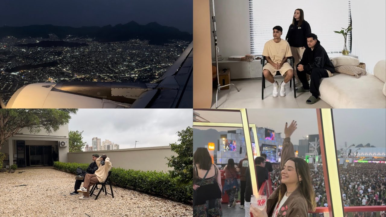 correria, gravações e rock in rio