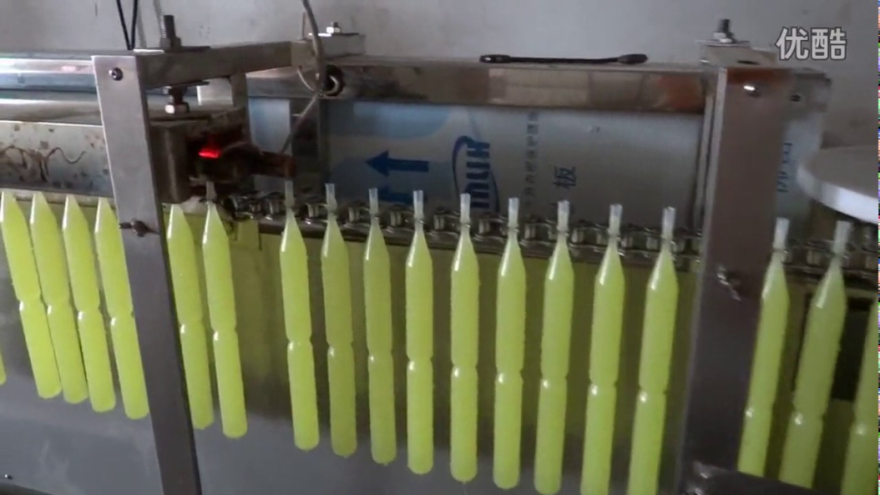 Ice Pop/ice lolly/ soft bottle spray filling and sealing machine for Juice