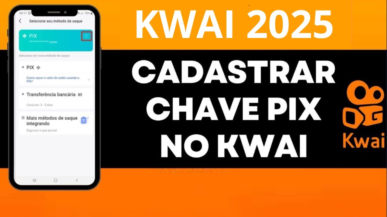 COMO CADASTRAR CHAVE PIX NO KWAI [FUNCIONANDO 2024]