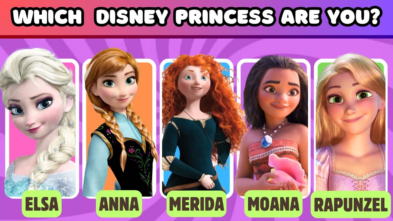 WHICH DISNEY PRINCESS ARE YOU? 👸🏻✨ | Disney Quiz | Personality Test