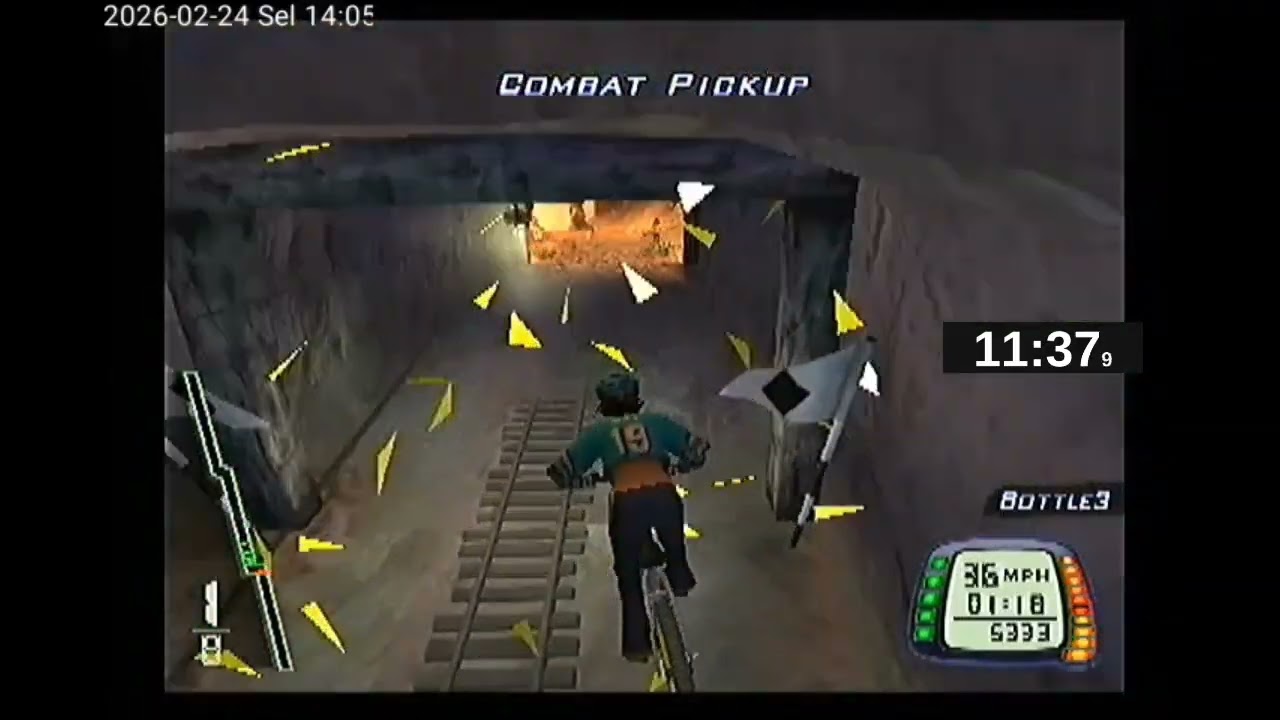 Speedrun Downhill PS2 Arcade NG (HARDCORE 37:24,5)