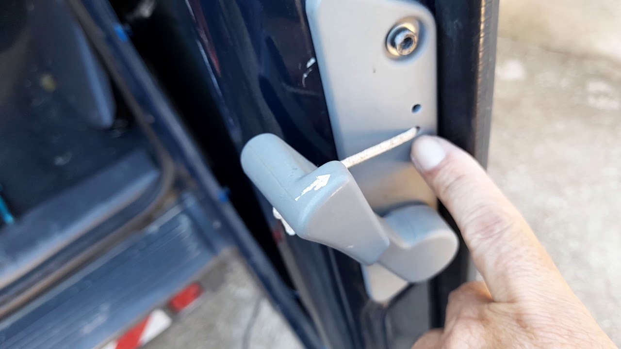 Doblo-trava para a alavanca do trinco da 2* porta traseira
