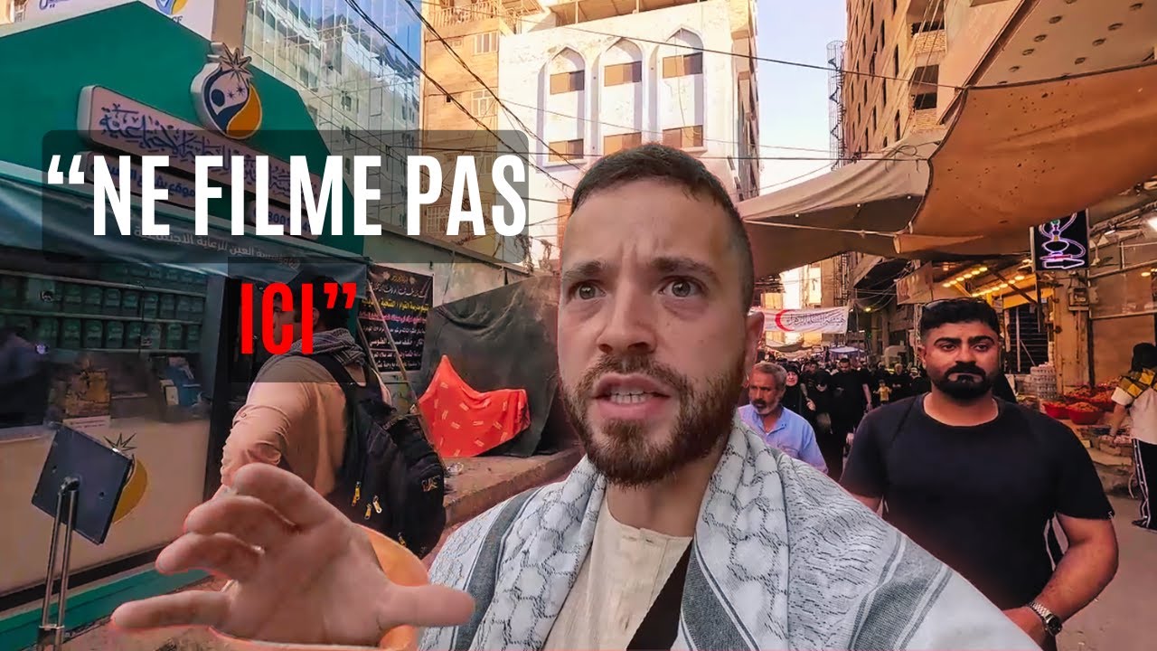 SEUL dans une Ville INTERDITE aux Cam&eacute;ras en Irak - Exploration Nadjaf