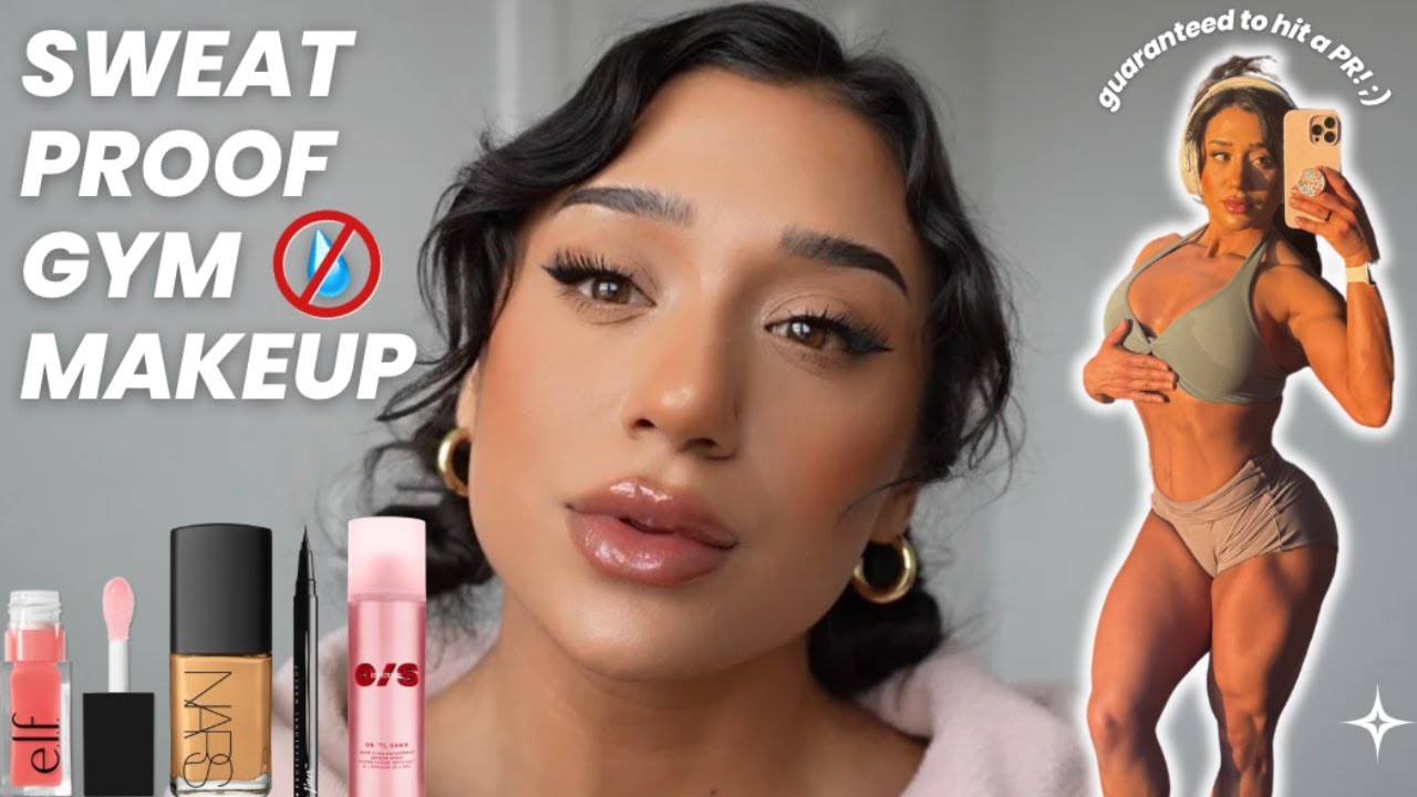 my everyday makeup routine for SWEAT PROOF long lasting gym makeup